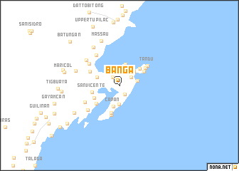 map of Banga