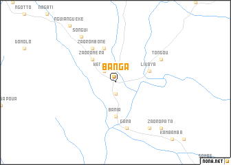 map of Banga