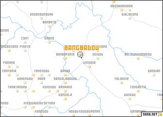 map of Bangbadou