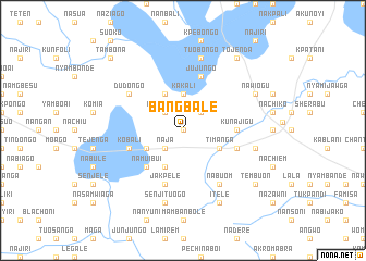 map of Bangbale