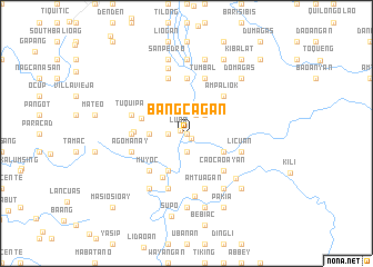 map of Bangcagan