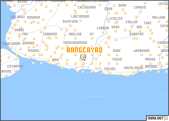 map of Bangcayao