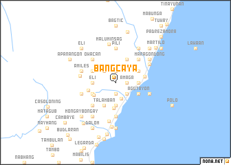 map of Bangcaya