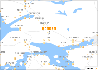 map of Bången