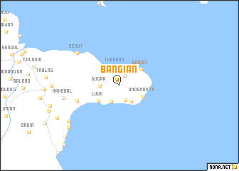 map of Bangian
