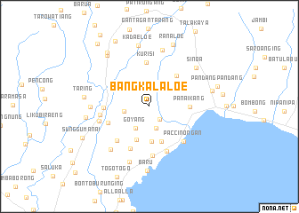 map of Bangkalaloe