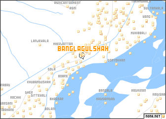 map of Bangla Gul Shāh