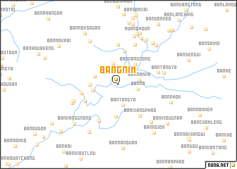 map of Ban Gnim