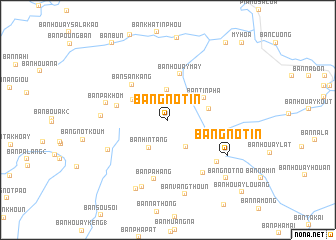 map of Ban Gnot-In