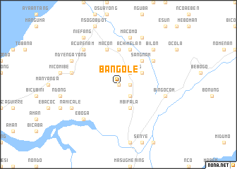 map of Bangole