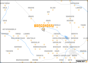 map of Bango Mossi