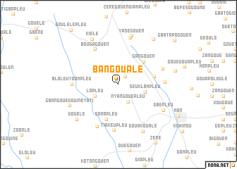 map of Bangouale