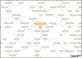 map of Bản Gùm