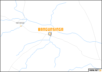 map of Bāngursinga