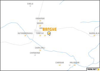 map of Bangwe