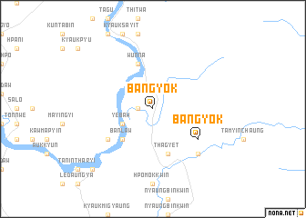 map of Bangyok