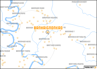 map of Ban Haignon-Kao