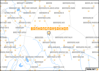 map of Ban Hang Nam Sakhon