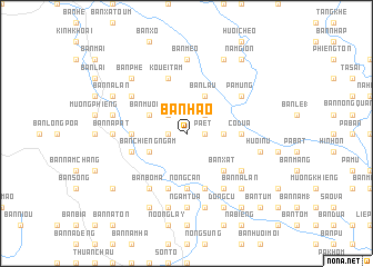 map of Bản Hào