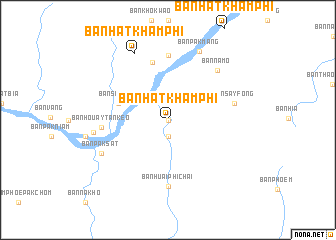 map of Ban Hat Khamphi