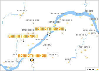 map of Ban Hat Khamphi