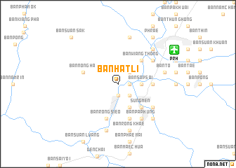 map of Ban Hat Li