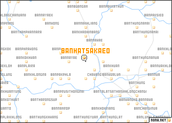 map of Ban Hat Sa Kaeo