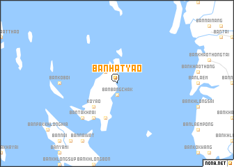 map of Ban Hat Yao