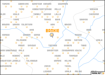 map of Banhié