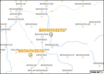 map of Ban Hin Koeng