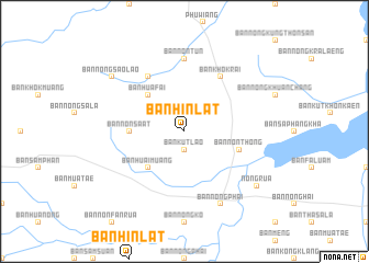 map of Ban Hin Lat