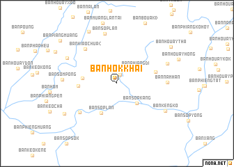 map of Ban Hokkhai