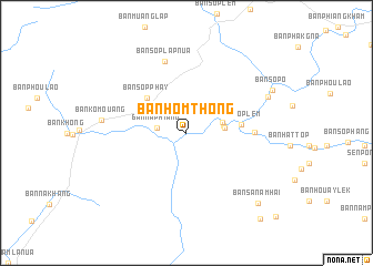 map of Ban Hômthong
