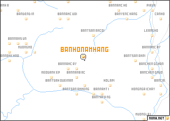 map of Bản Hô Nam Hang