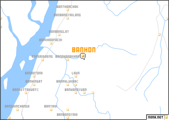 map of Ban Hon