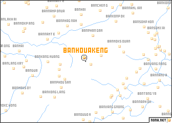 map of Ban Houakèng