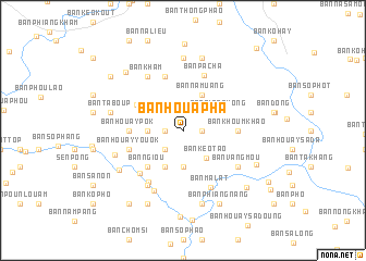 map of Ban Houa Pha
