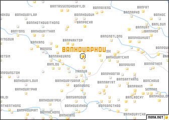 map of Ban Houa Phou
