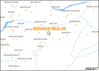 map of Ban Houayboulao