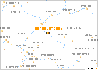 map of Ban Houaychay