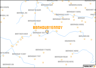 map of Ban Houay-En-Noy