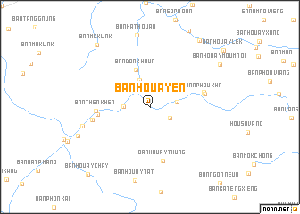 map of Ban Houay-En