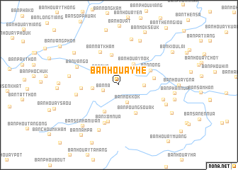 map of Ban Houayhè