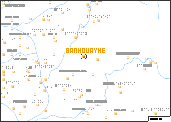 map of Ban Houayhè