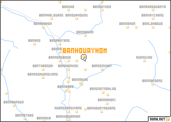 map of Ban Houayhom