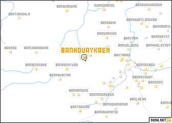 map of Ban Houaykaèm