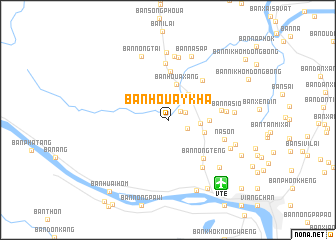 map of Ban Houaykha