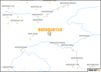map of Ban Houayko