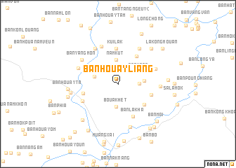 map of Ban Houayliang