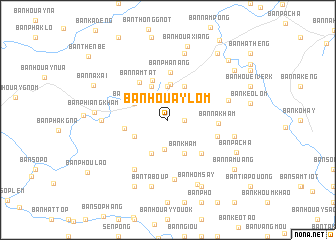 map of Ban Houay Lôm